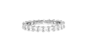 1.25 ct. t.w. CZ Eternity Band in Sterling Silver