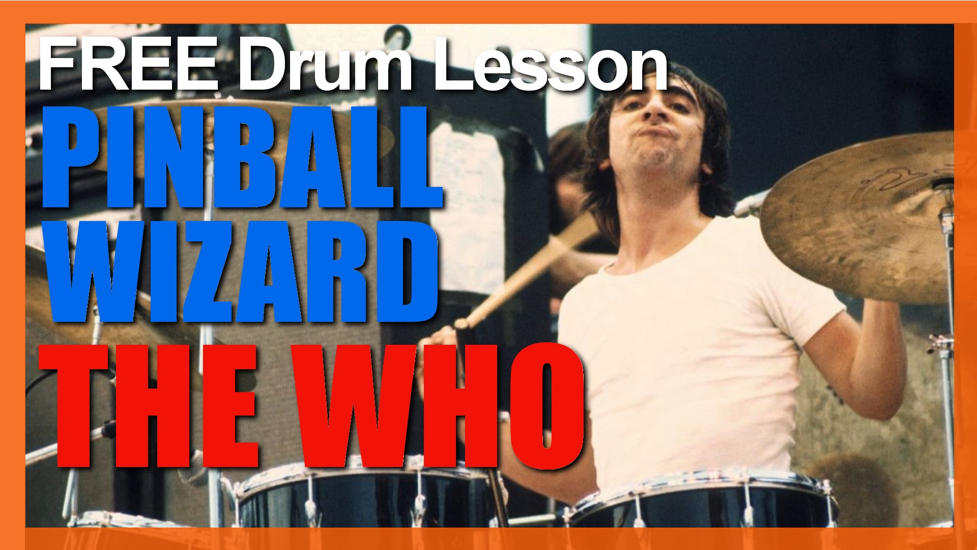 Pinball Wizard (The Who) ★ FREE Video Drum Lesson How To Play FILL (Keith Moon) on Vimeo