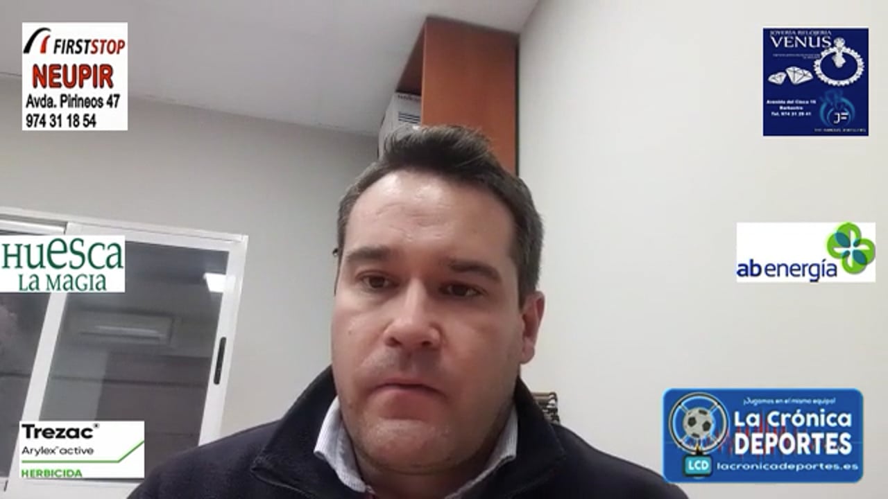 RUBÉN ZAPATER (Entrenador Épila) CF Épila 1-2 CD Caspe / Jornada 17 / 3ª División