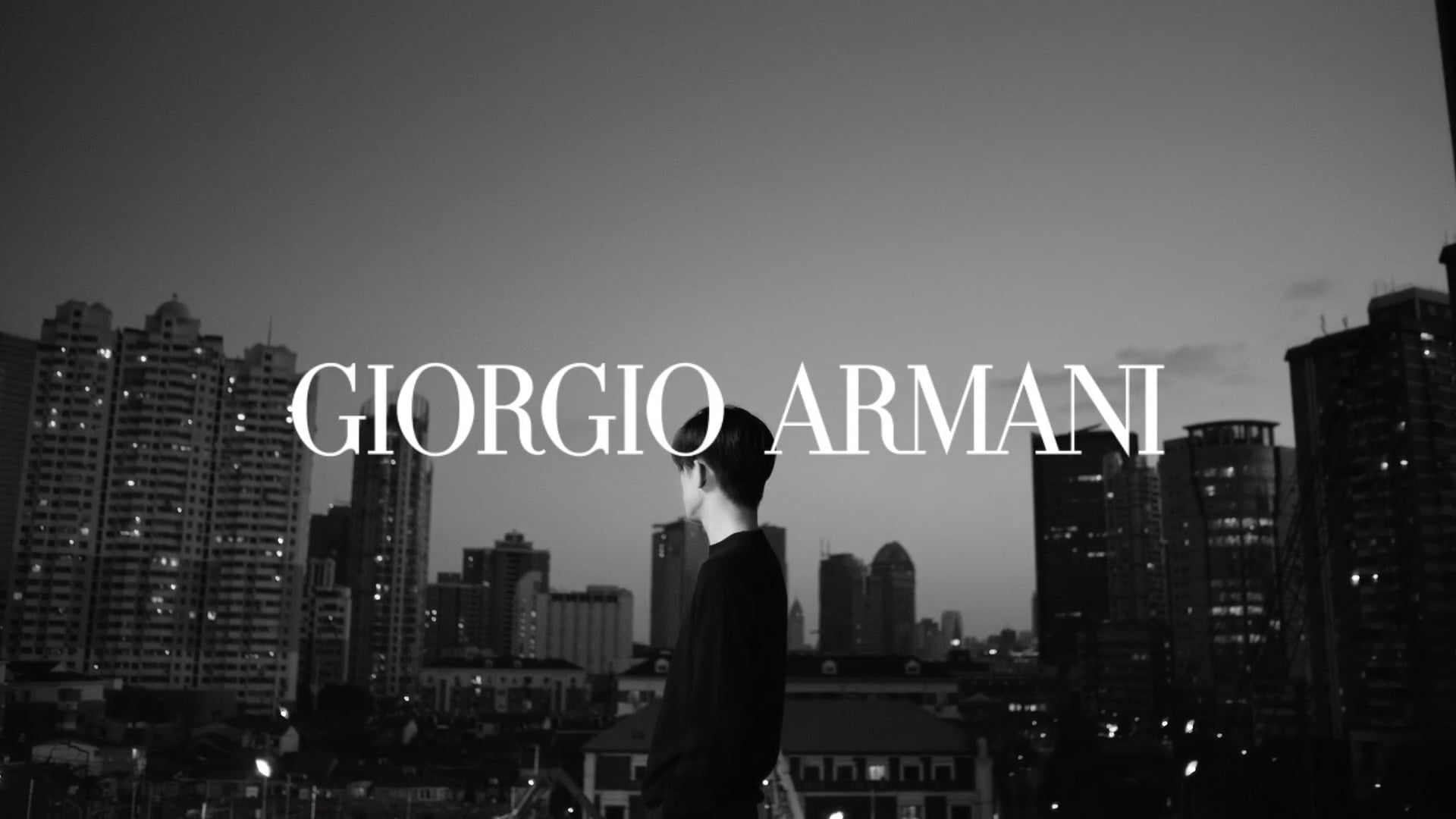 Giorgio Armani Crema Nera x Jackson Yee 易烊千玺