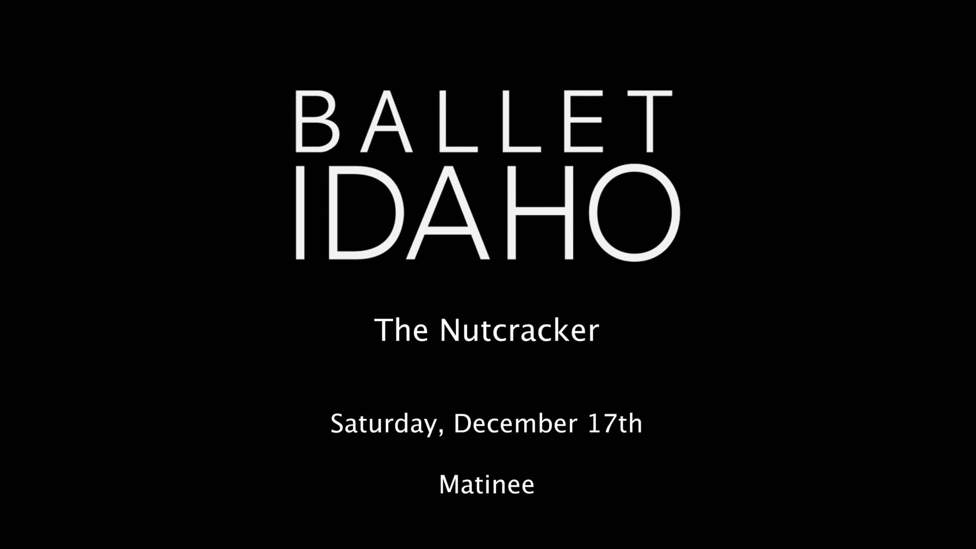 Ballet Idaho Nutcracker Dec 17th 2022 Saturday Matinee On Vimeo 2908