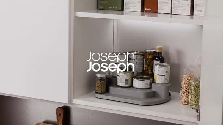 Joseph Joseph Cupboard Store Grey Rotating Organiser