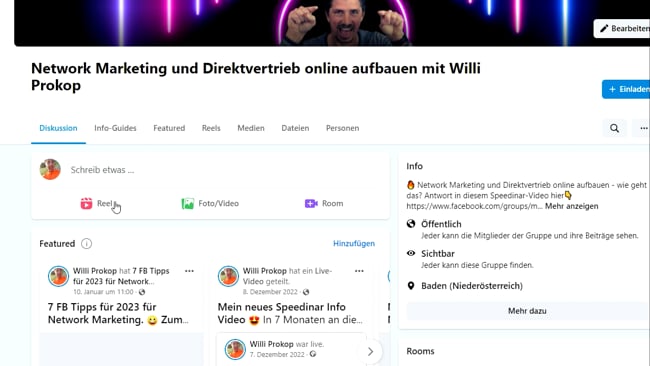 Willis neue Änderung beim Info-Guide