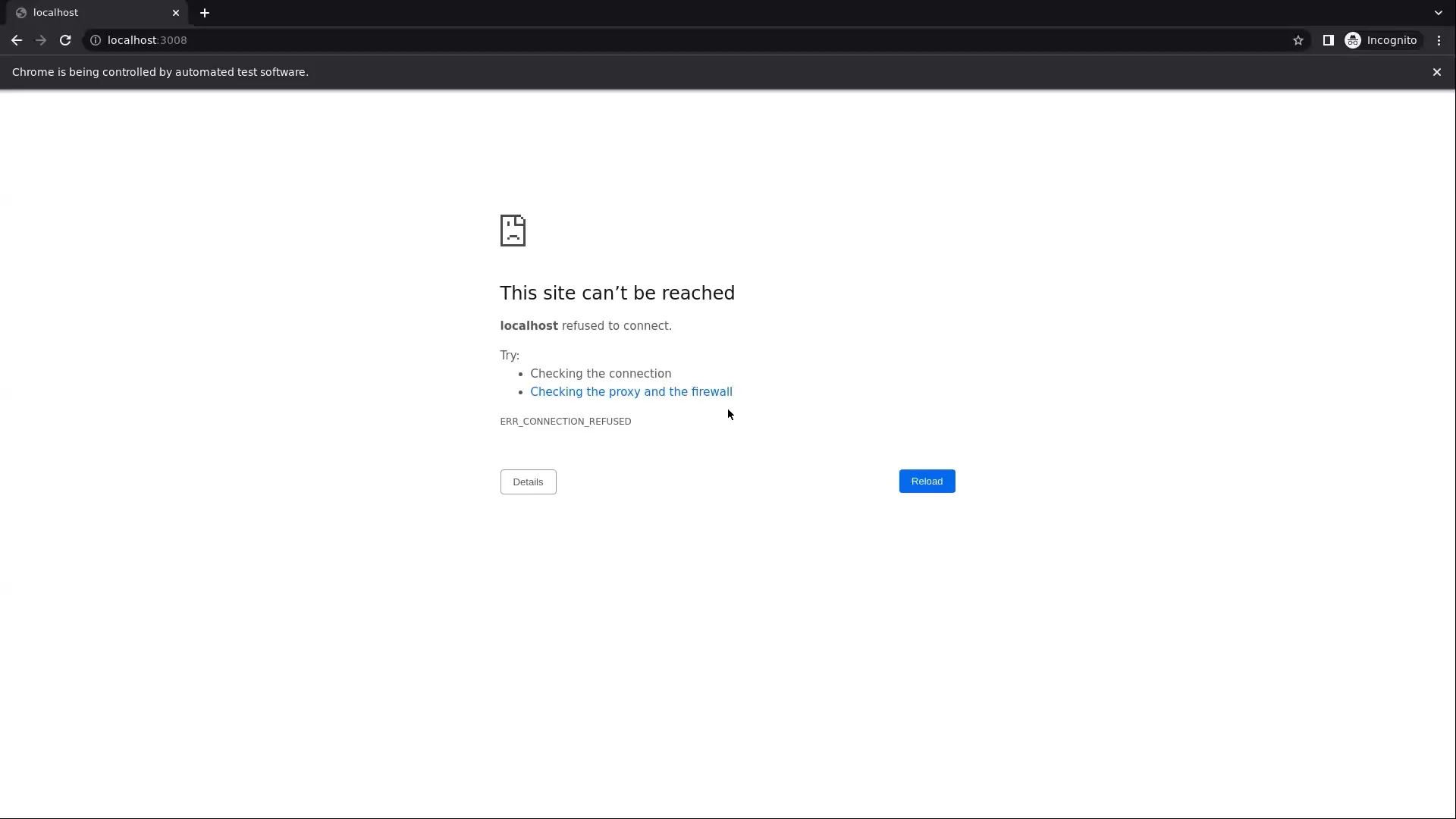 First test suite on Vimeo