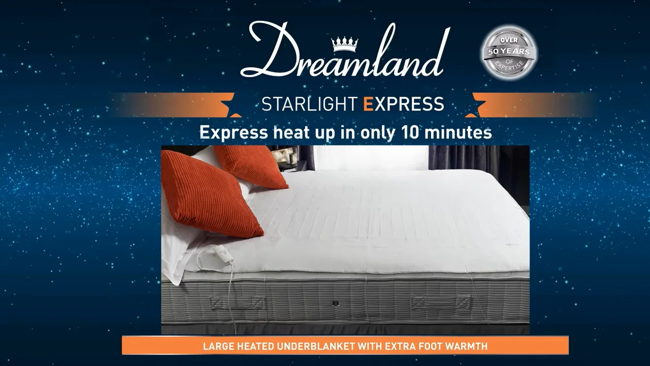 Dreamland underblanket best sale