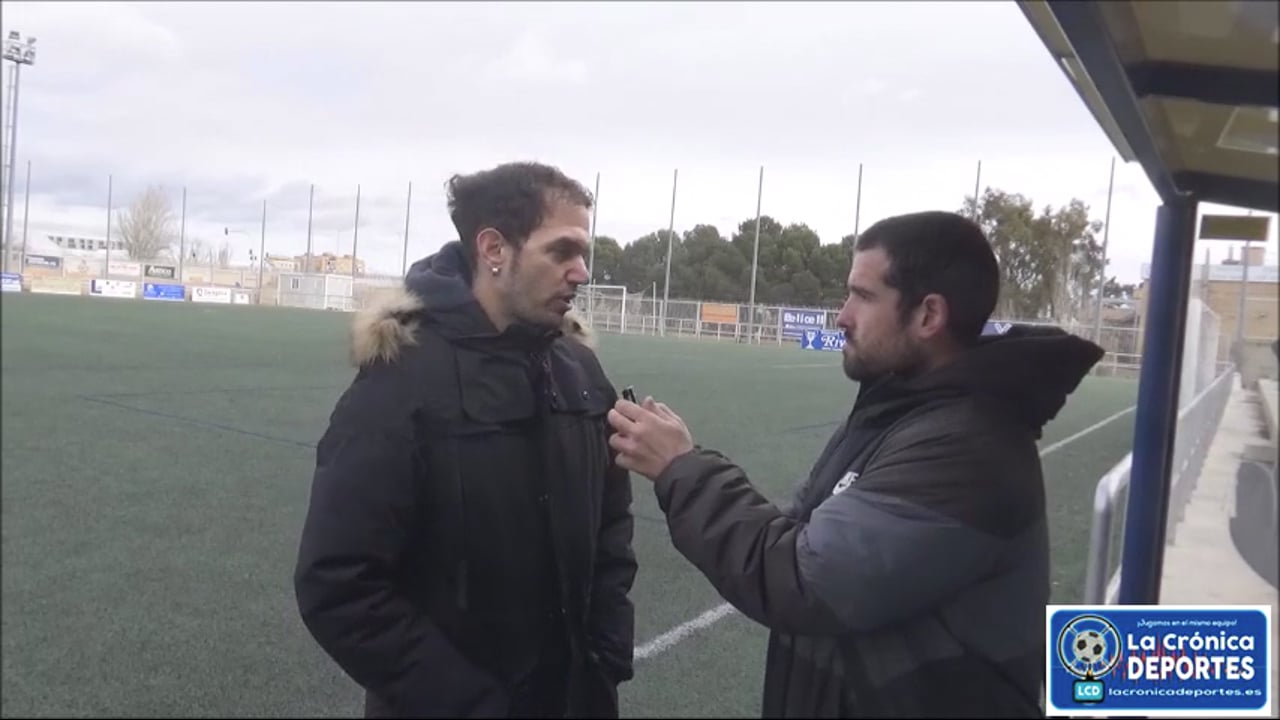 SERGIO TABERNERO (Entrenador Magallón) UD San José 1-0 AD Magallón / Jornada 15 / Regional Preferente Gr 2 / Fuente: YouTube Raúl Futbolero
