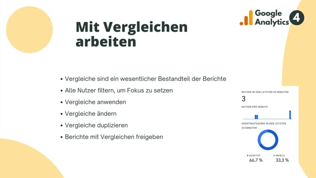 Mit Vergleichen arbeiten