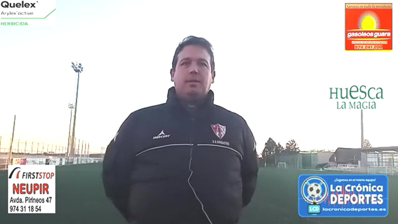 GUILLERMO REVILLA (Directivo UDB Somontano) UDB Somontano 1-1 CF Montañesa / Jornada 15 / 2ª Regional Gr 2-2