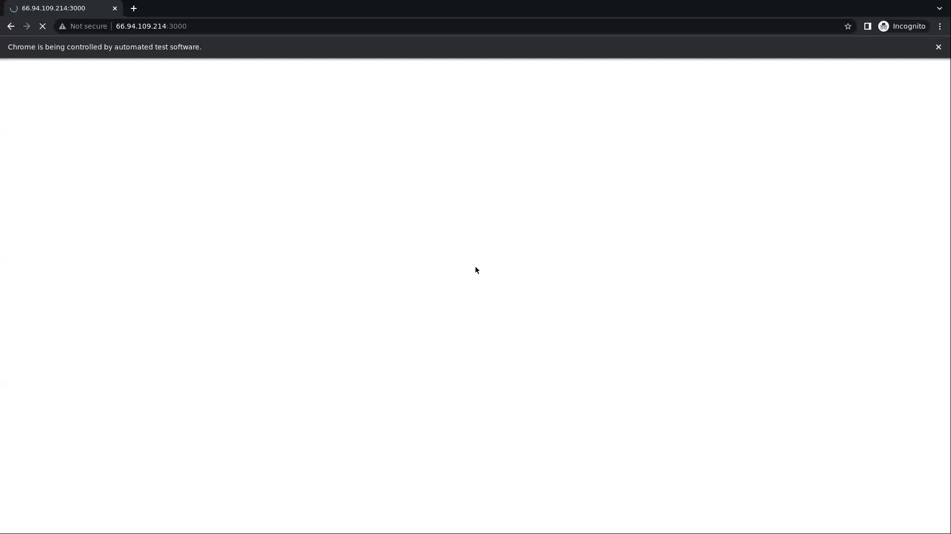 Web Testing (Test Server site) on Vimeo