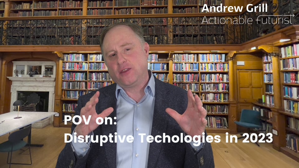The Actionable Futurist® POV: Disrupt or be Disrupted