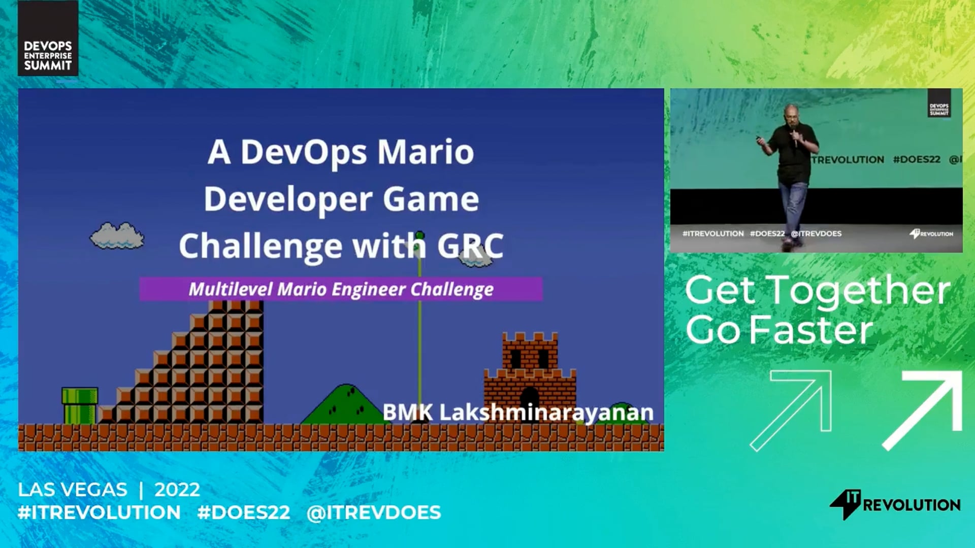 Lightning Talk: A DevOps Mario Developer Game Challenge with GRC