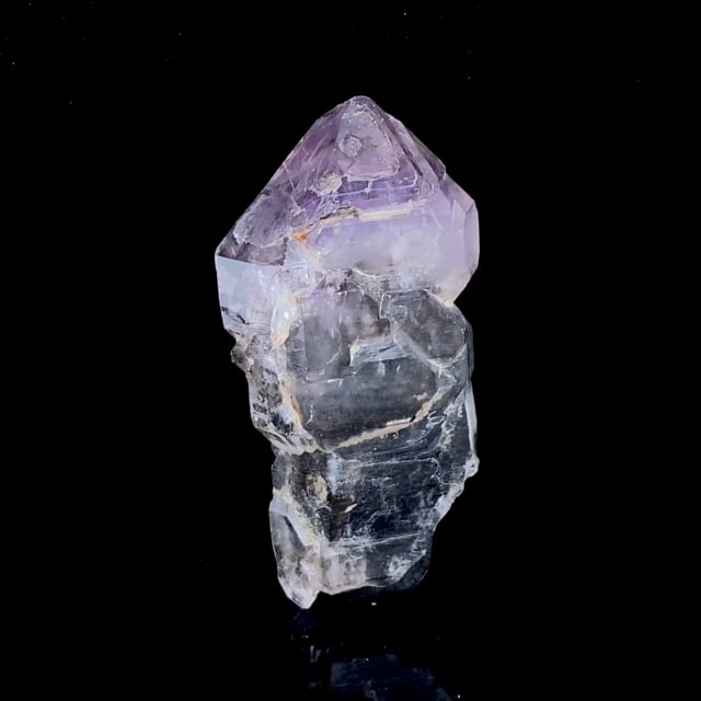 Amethyst / Smoky Quartz scepter