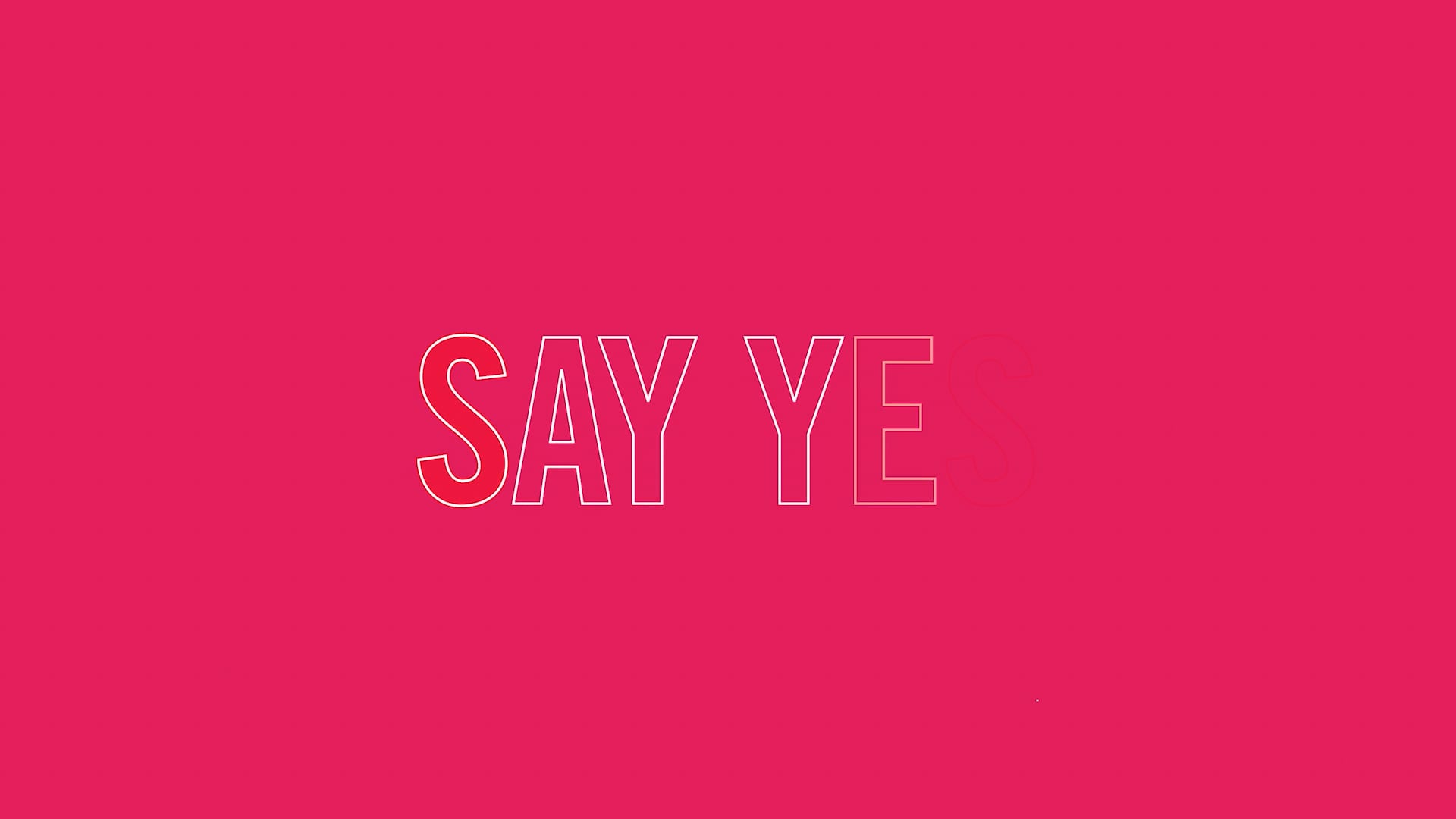 Say Yes To You On Vimeo