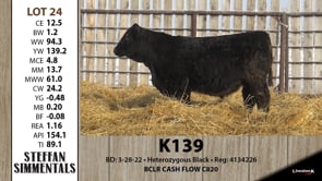 Lot #24 - K139