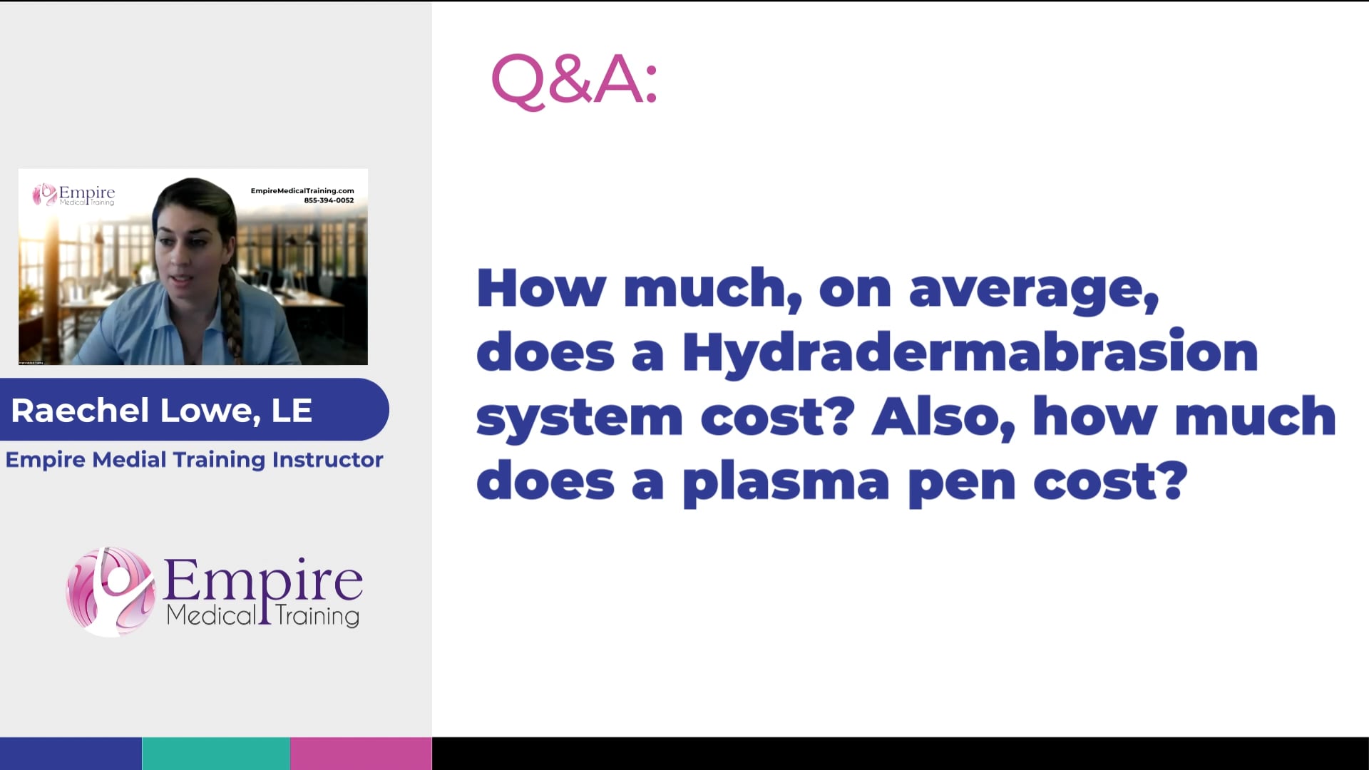 How much, on average, does a Hydradermabrasion system cost Also, how