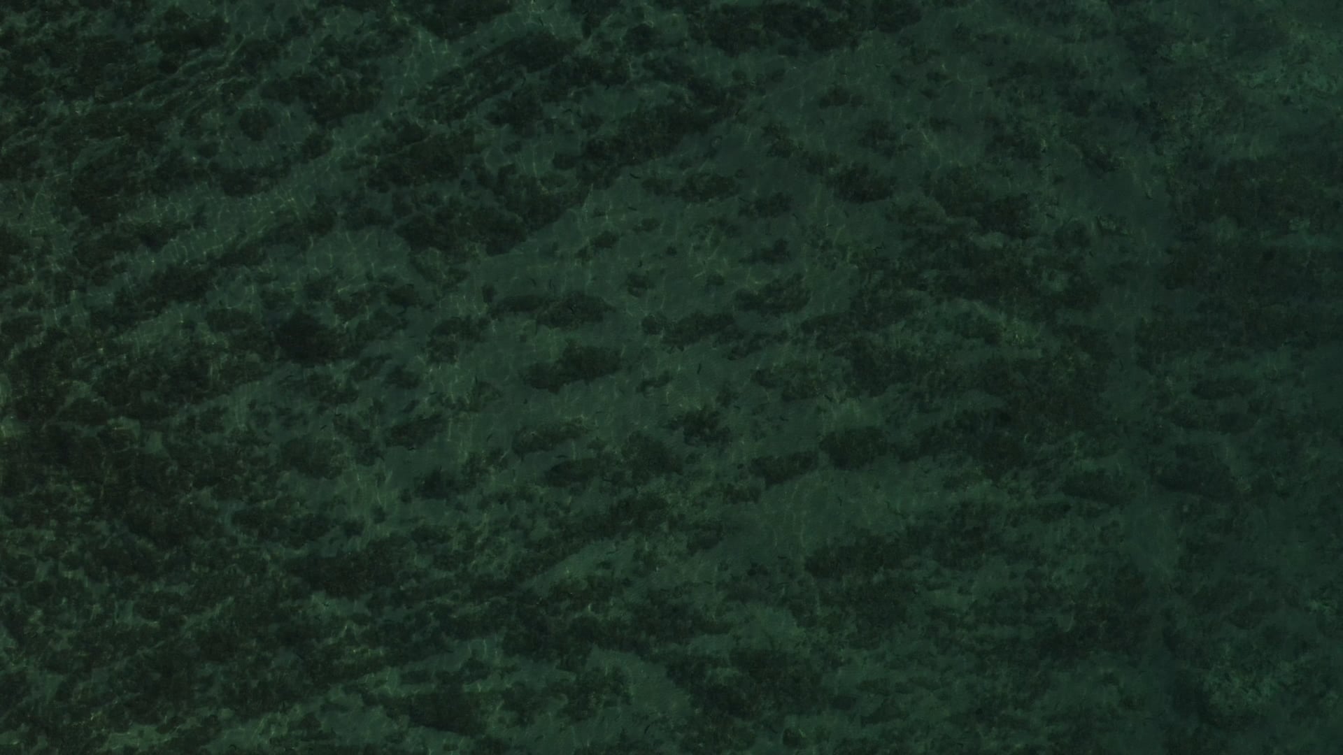 Crystal clear beautiful blue sea