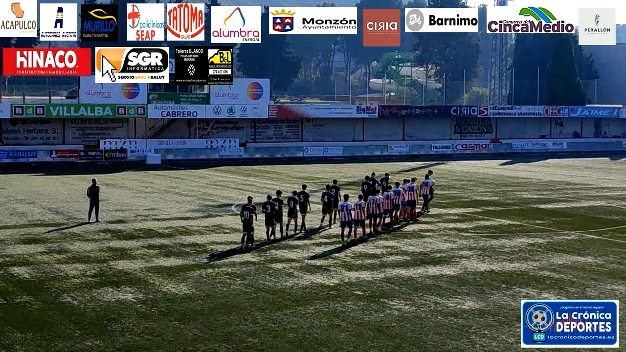 FÚTBOL   DIVISIÓN DE HONOR CADETE  AT.MONZÓN FÚTBOL BASE  AHP GUARVI-0-4-R.ZARAGOZA