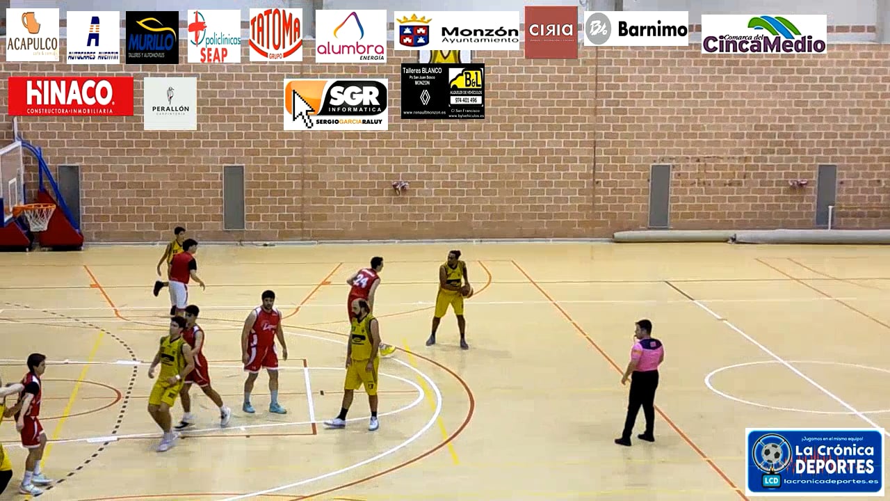 BALONCESTO   1ª NACIONAL MASCULINA  A-2  COSEHISA MONZÓN - 74-70- BASKET  LUPUS