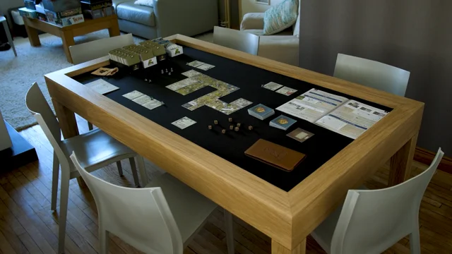 Table de jeu de société Table de jeu table de salle à manger de