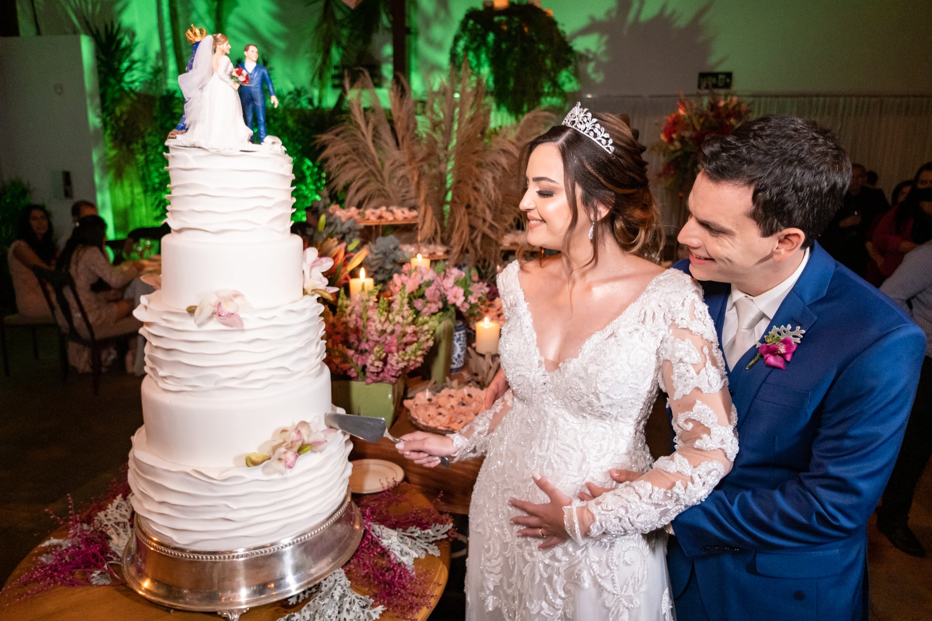 Bárbara e Fábio - Casaram na Igreja Santa Clara