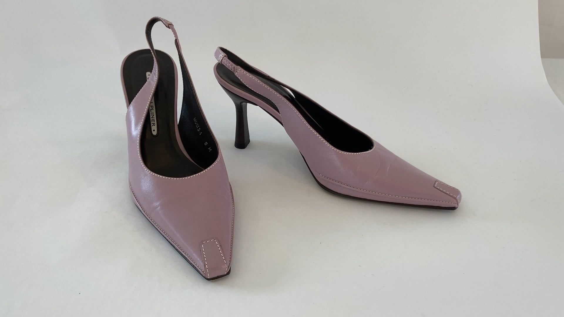 Sandales Donald J Pliner En Cuir – Taille 8, Imprimé Animal Et Petit Talon