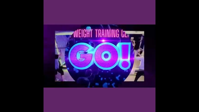 Promo video Bar weight training class