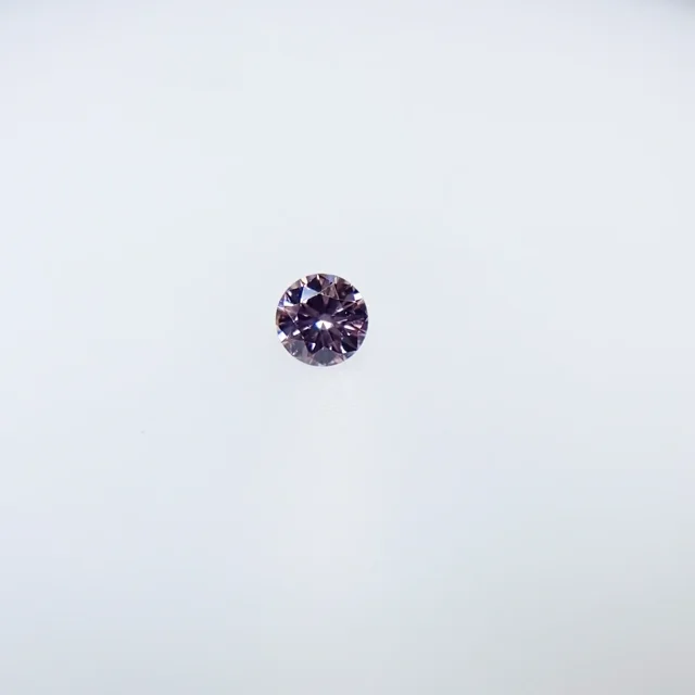 FANCY INTENSE PURPLISH PINK 0.039ct RD/RT1750/CGL