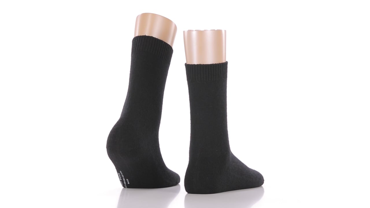Ankle Socks Cosy Wool (Black)