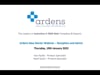 New Starter Training Webinar- Reception and Admin (Ardens for EMIS Web)