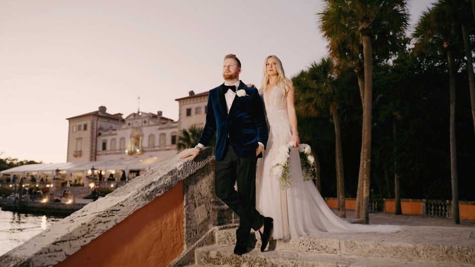 The Epic Wedding of Jolie & Andrew at Vizcaya Museum & Gardens in Miami, FL — A Cinematic Celebration of Romance, Grandeur & Miami Luxury