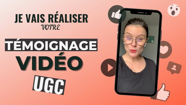 Je vais réaliser votre vidéo témoignage UGC
