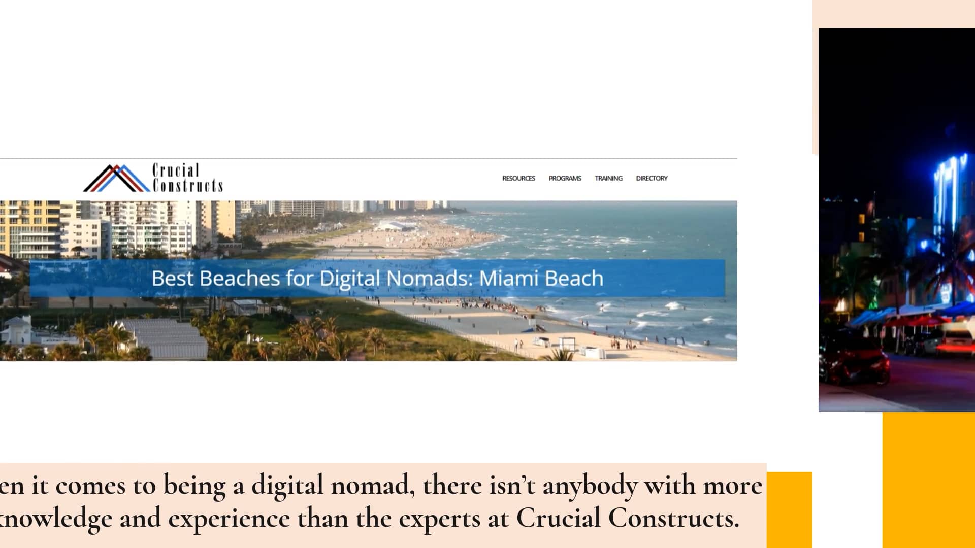 Digital Nomad Guide Lists Miami Beach's Michelin Star Restaurants