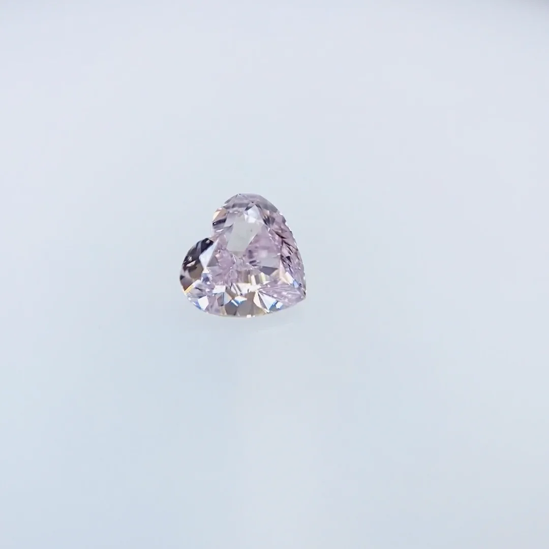 FANCY LIGHT PURPLE PINK 0.141ct HS/RT1735/CGL