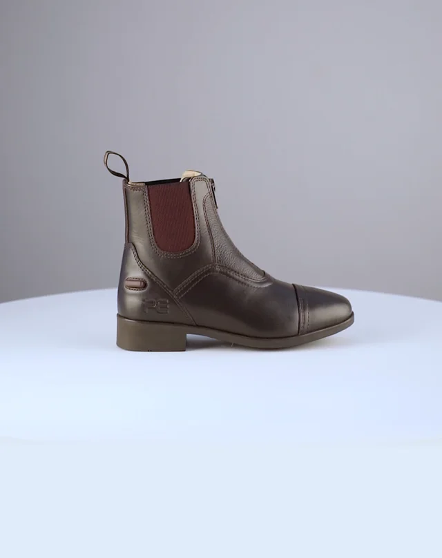 Kids Virtus Paddock Boots Brown Product Video