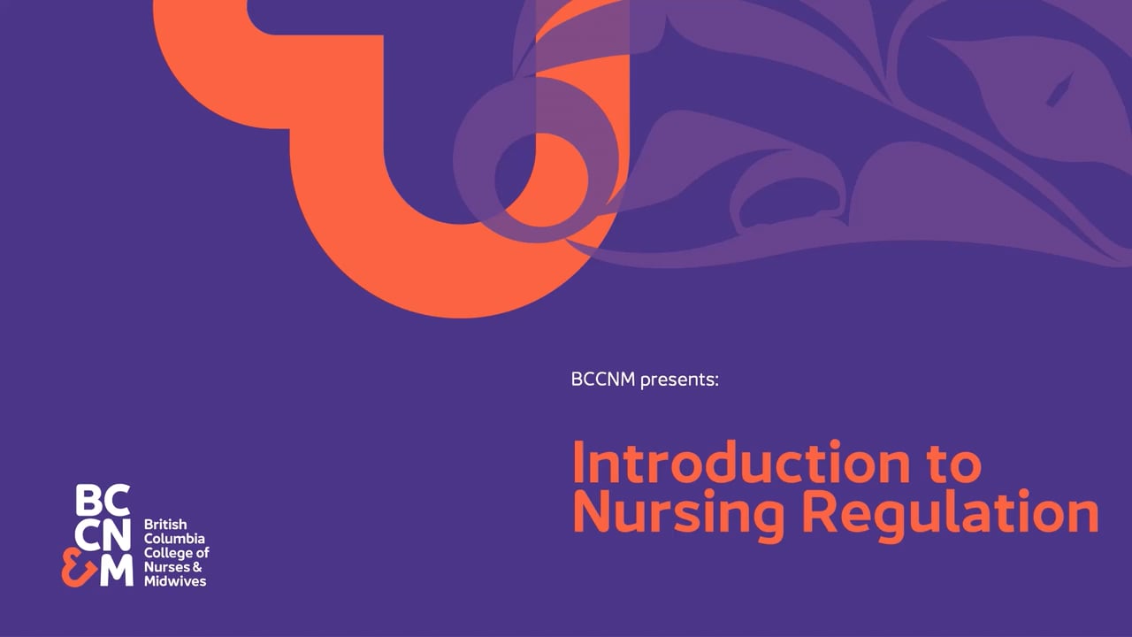 Introduction To Nursing Regulation On Vimeo