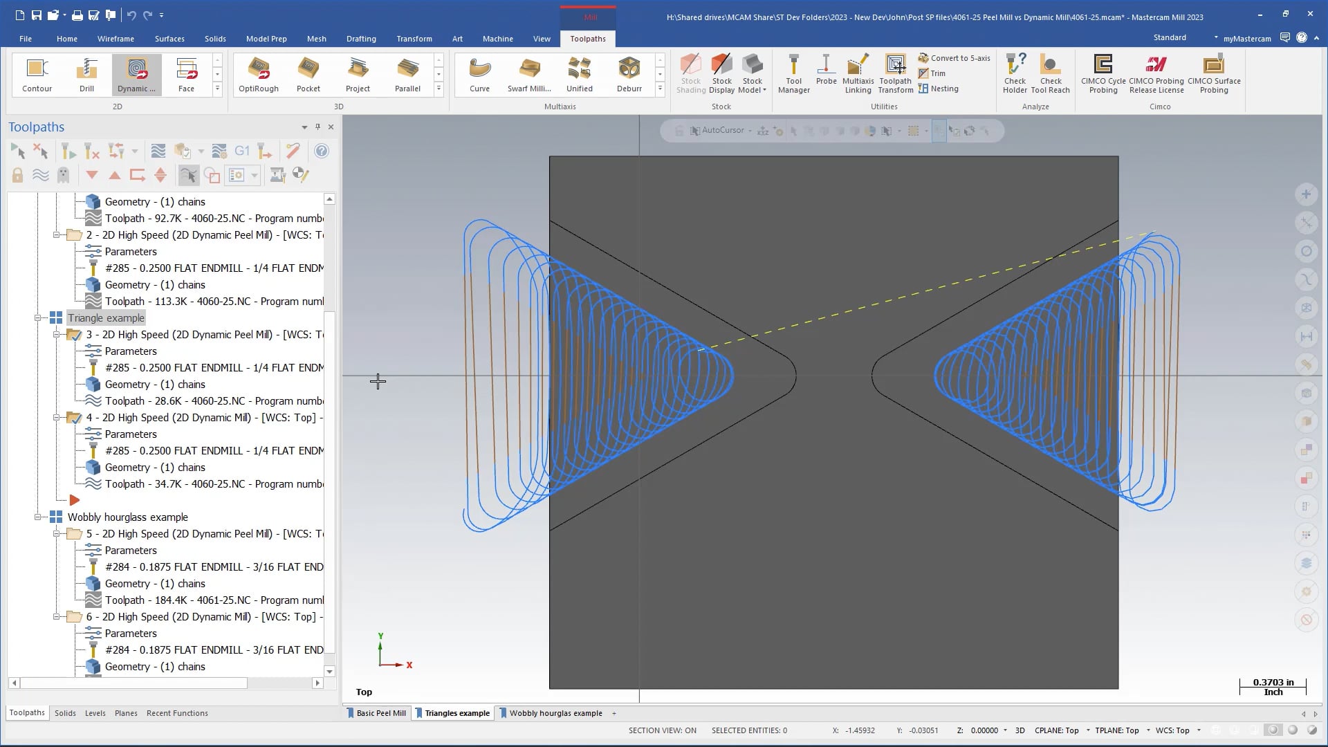 2D HST & Dynamic Toolpaths