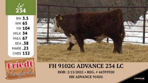Lot #232 - FH 1060H INSPIRE 238