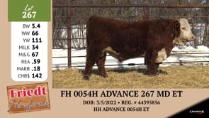 Lot #267 - FH 242 NAVARRO 263