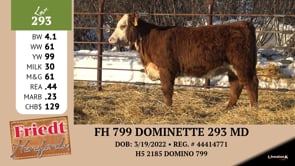 Lot #293 - FHH 799 DOMINETTE 293 MD