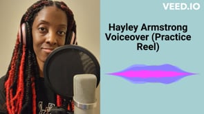 African American Voice Actress - Hayley Armstrong - Intro Voiceover Reel