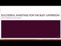 Investment: Investing for the Layperson Promo
