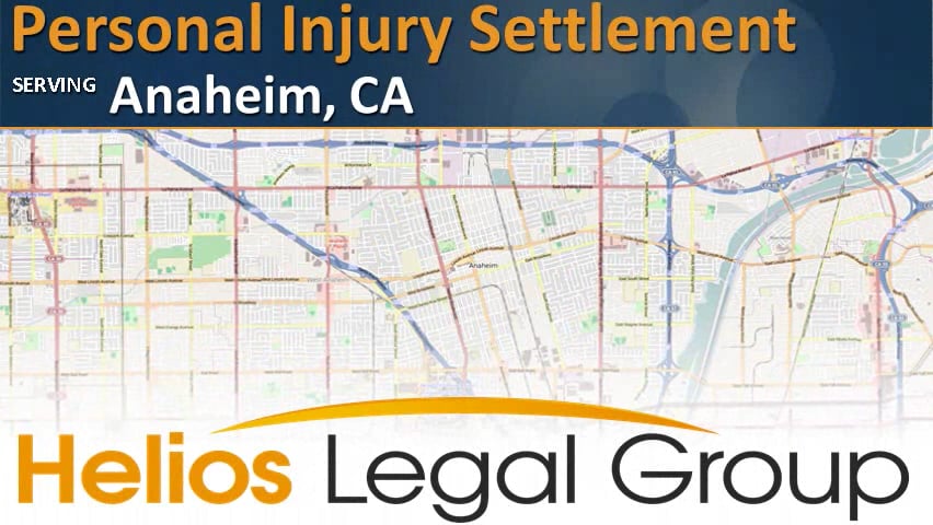 Personal Injury Settlement in Anaheim, California on Vimeo