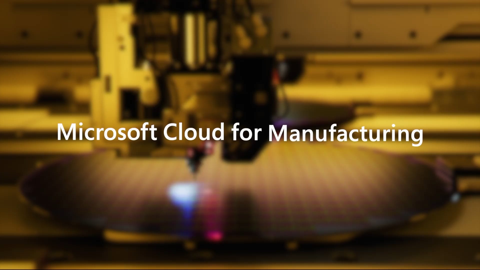 Microsoft Cloud for Manufacturing Workforce Enablement Promo