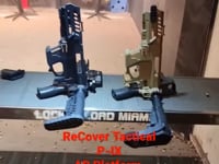 P-IX+ Black Charging Handle for Glock | AR Slide Control – Recover