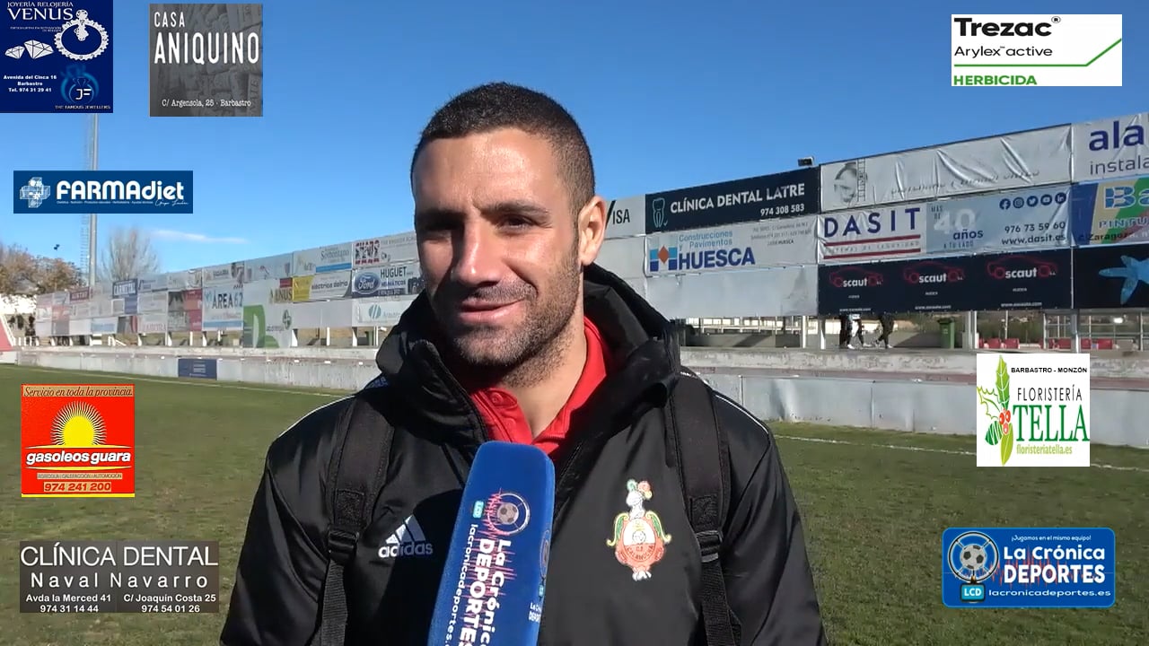 FONSI (Jugador Calamocha) UD Barbastro 0-2 CF Calamocha / Jornada 18 / 3ª División