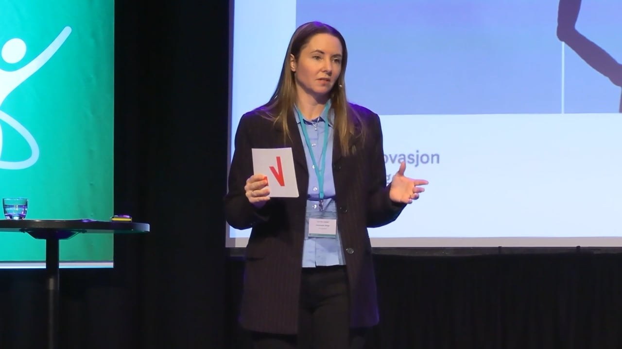 Fra prosjekt til produkt i et big bang - Unn Elin Hatlelid, HR-konferansen for offentlig sektor2023