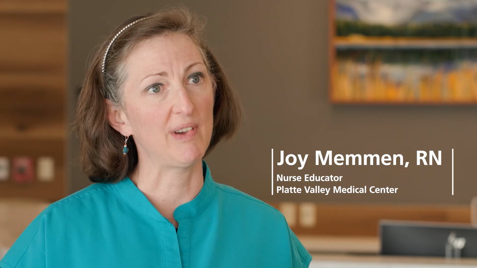 Joy Memmen Platte Valley Medical Center on Vimeo