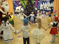 Новогодняя сказка в детском саду.