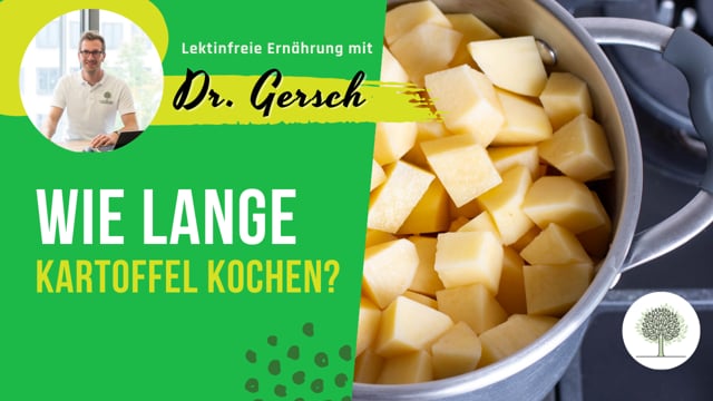 Wie lange müssen die Kartoffeln in den Schnellkochtopf, um lektinfrei zu werden? 