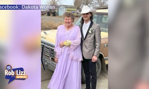 He Took His Great Grandma to Prom
